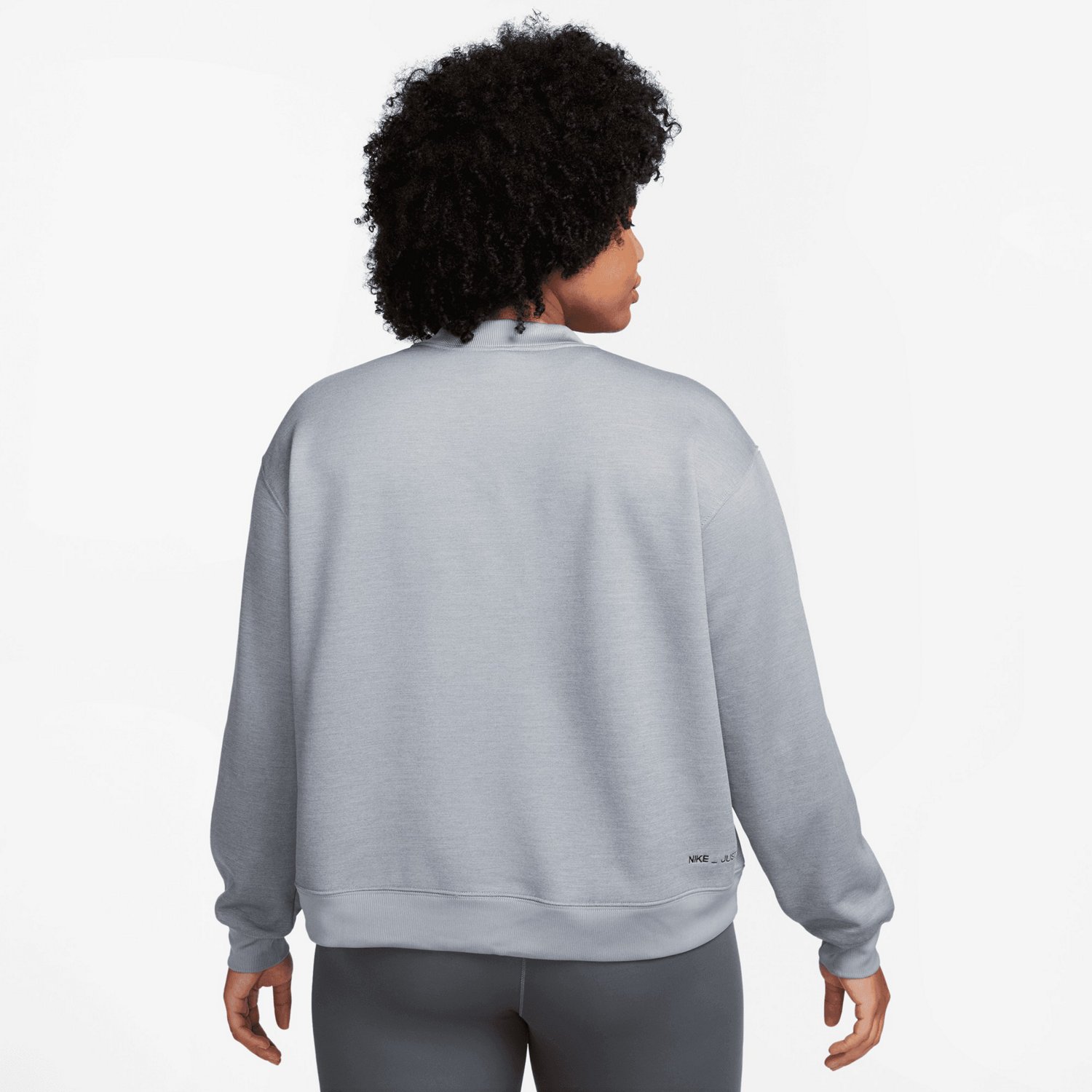 Nike Women’s ThermaFIT All Time Crew Plus Size Pullover Academy
