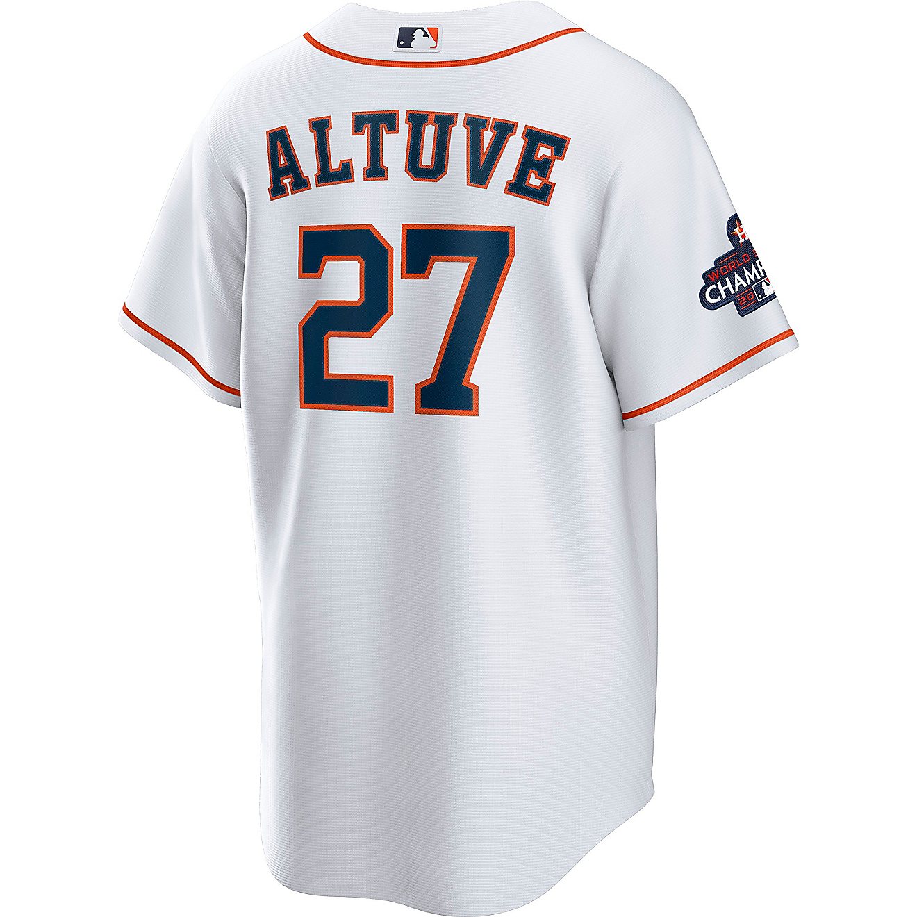 Nike Men's Houston Astros Jose Altuve 2022 World Series Champs Replica Jersey                                                    - view number 1