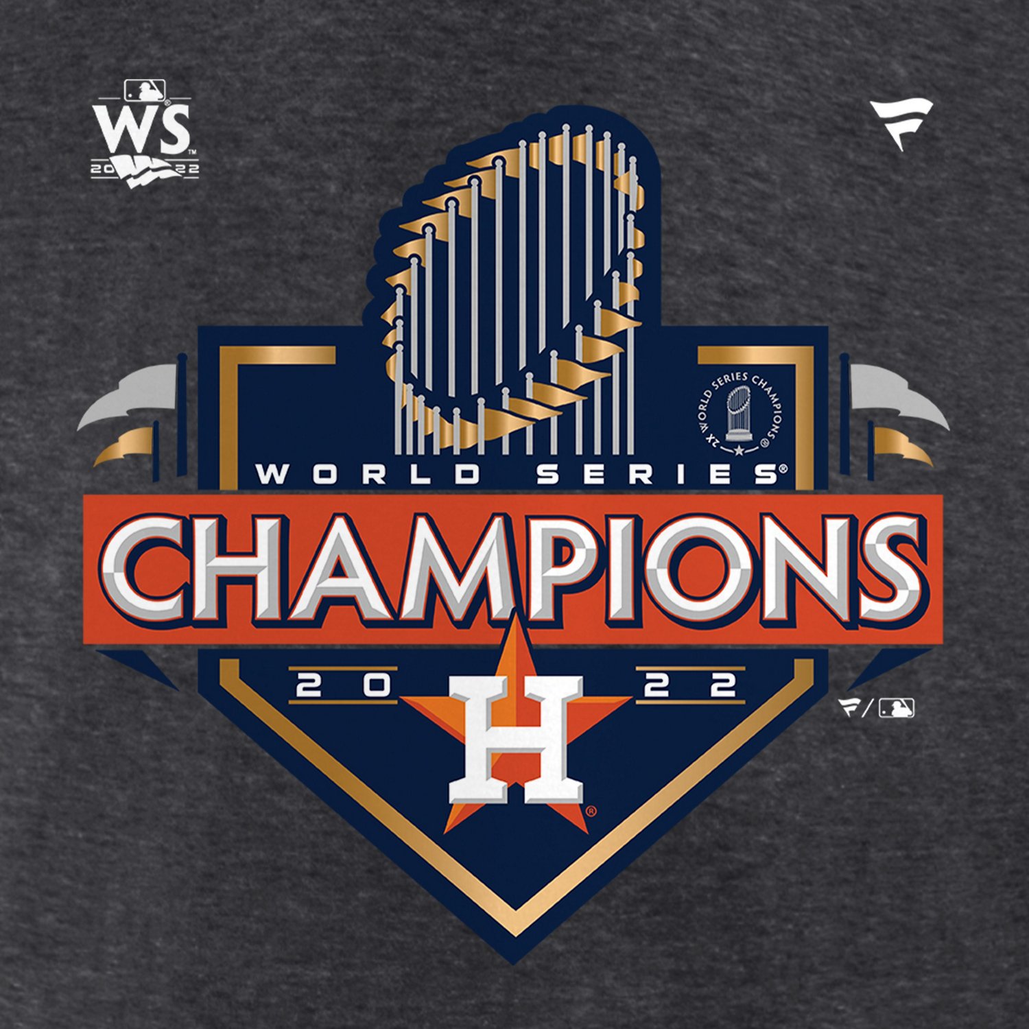 Fanatics Men's Houston Astros Big 2022 World Series Champs Locker Room T-shirt                                                   - view number 4