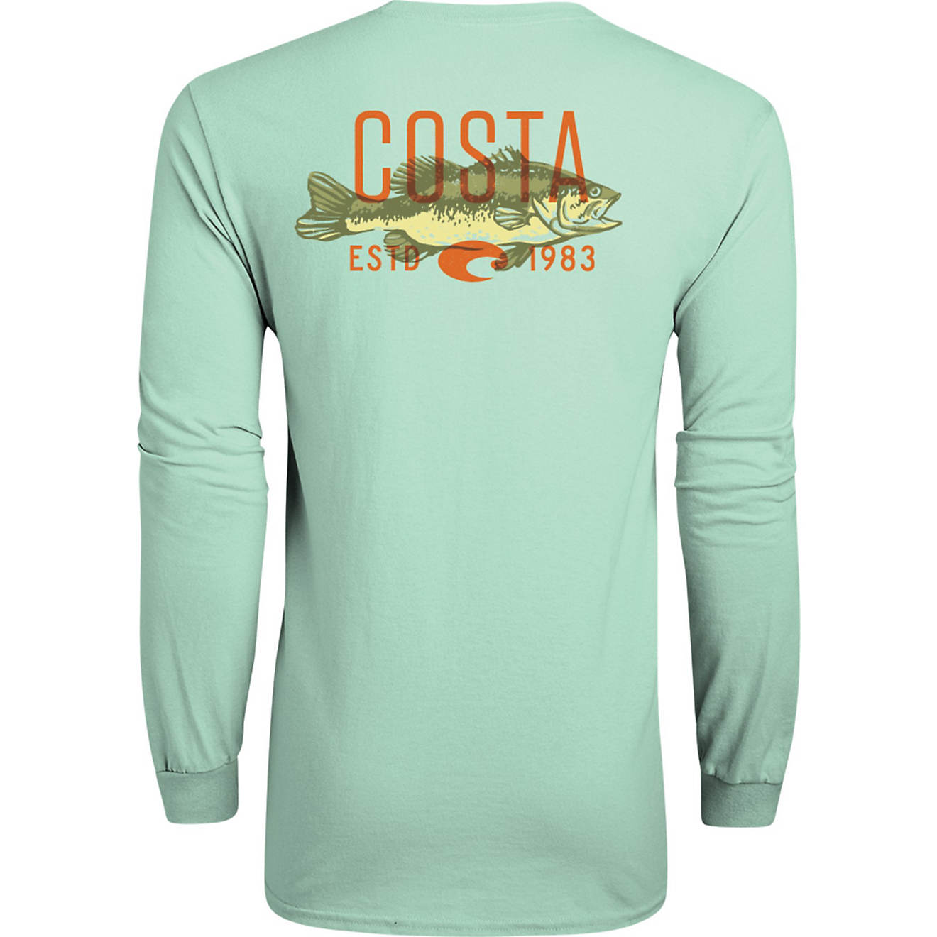 Costa Men’s Overlay Bass Long Sleeve T-shirt                                                                                   - view number 1