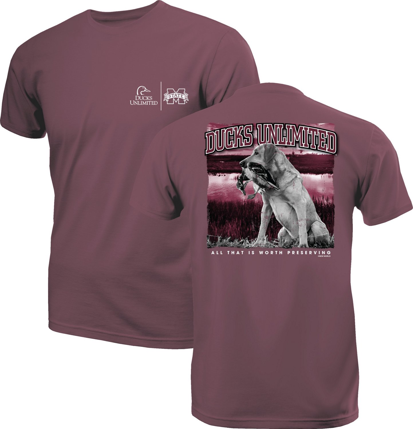New World Graphics Men's Mississippi State University Ducks Unlimited