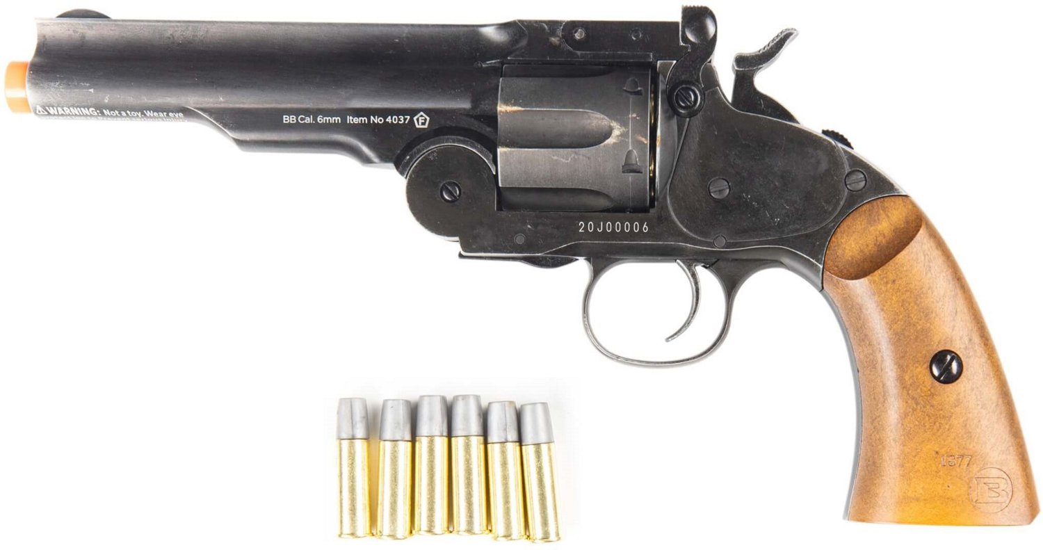 Barra Schofield Aged 6mm 5 in Airsoft Revolver