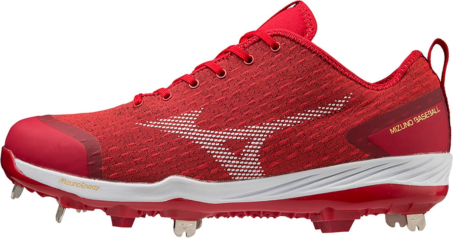 mizuno women's metal cleats white