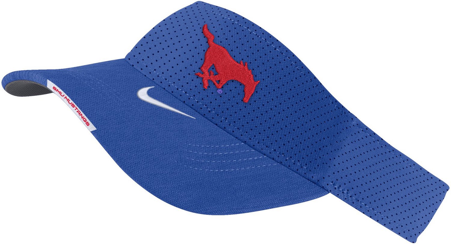 Nike Southern Methodist University Sideline 23 Dri-FIT visor
