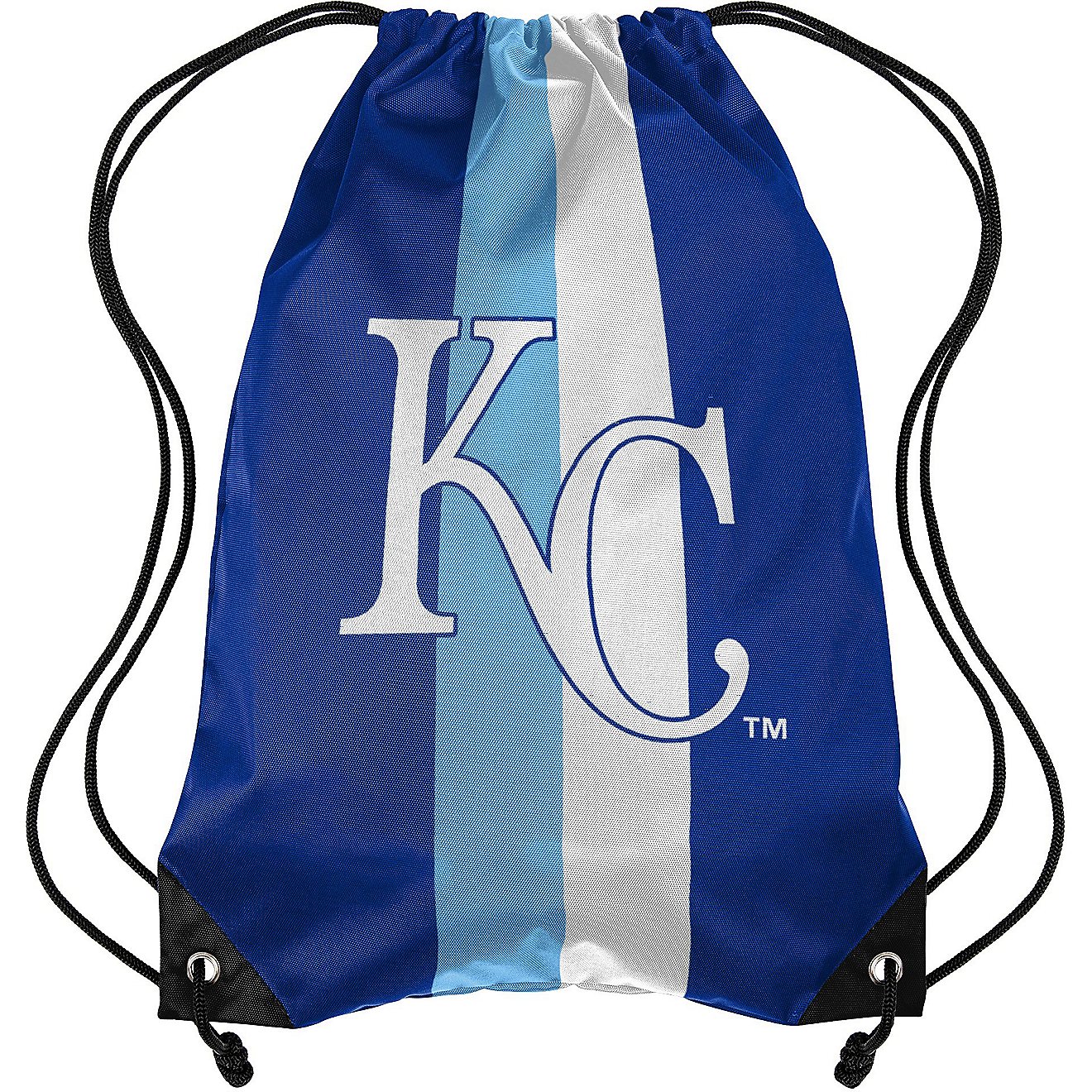 Forever Collectibles Kansas City Royals Team Stripe Drawstring Backpack                                                          - view number 1