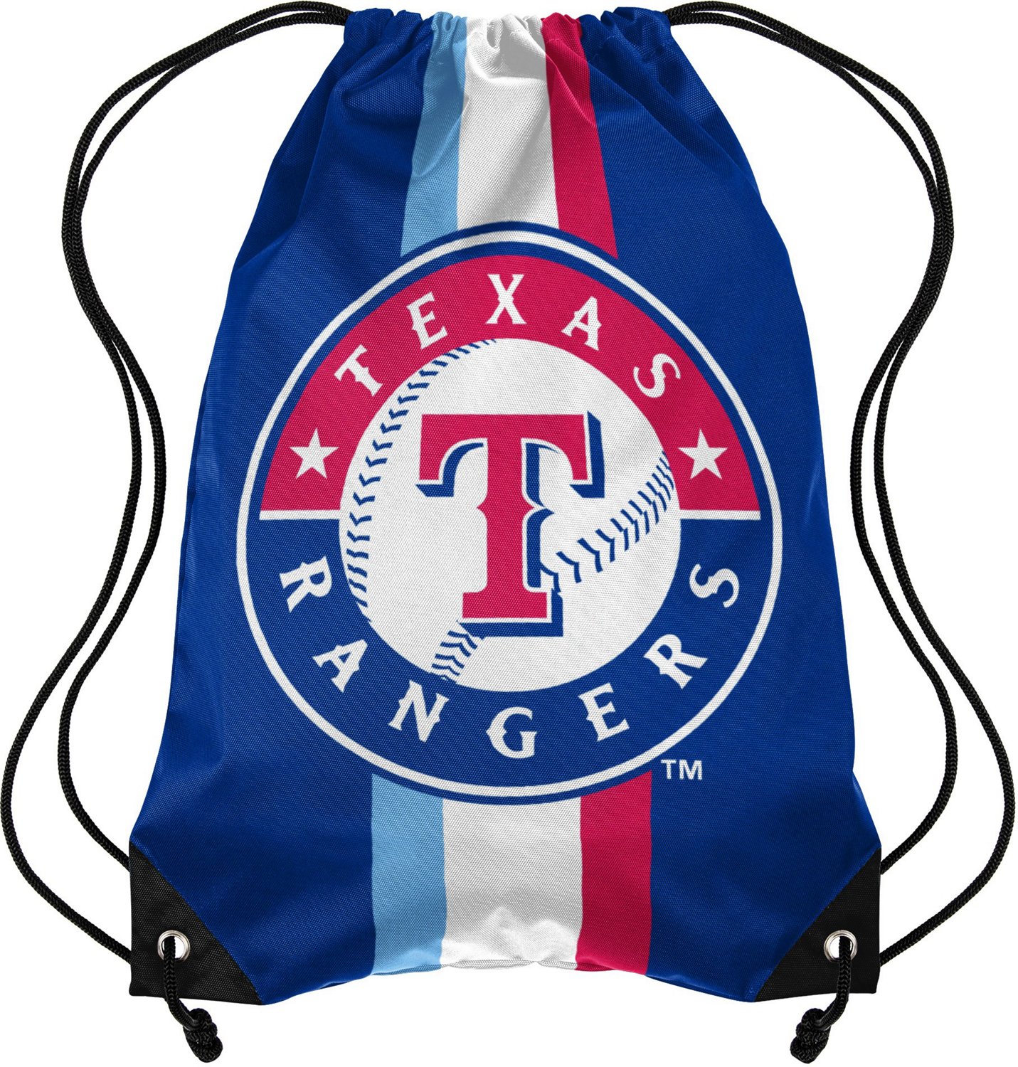 Texas Rangers MLB Big Logo Drawstring Backpack