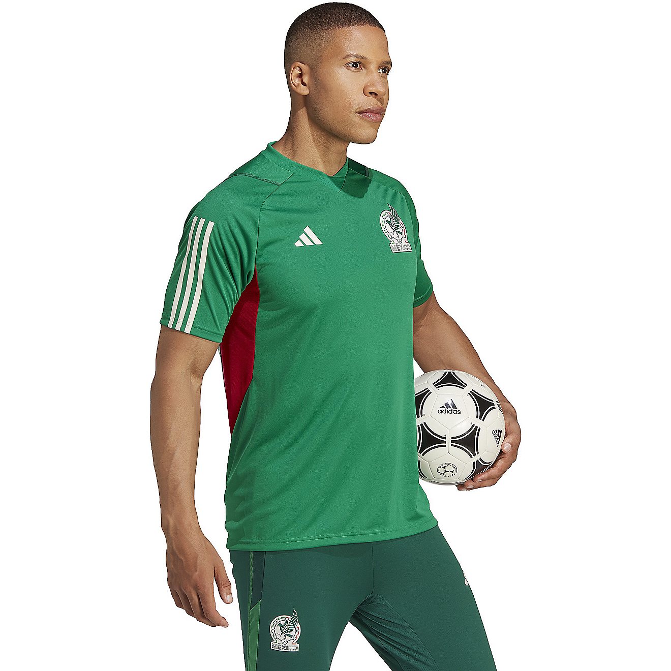 adidas Men's FMF Mexico Training Jersey                                                                                          - view number 3