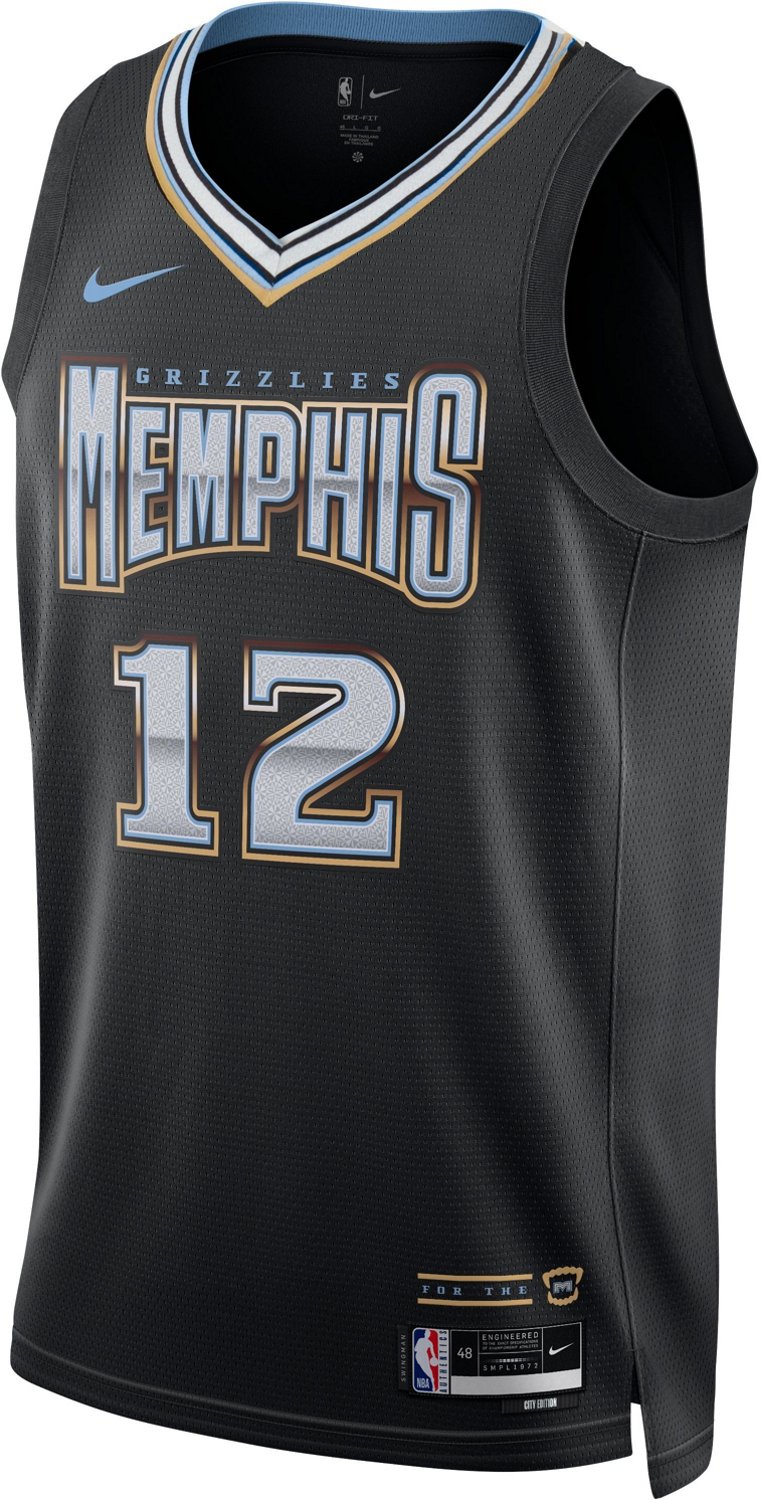 Nike Men's Memphis Grizzlies Ja Morant Swingman Jersey - view number 2
