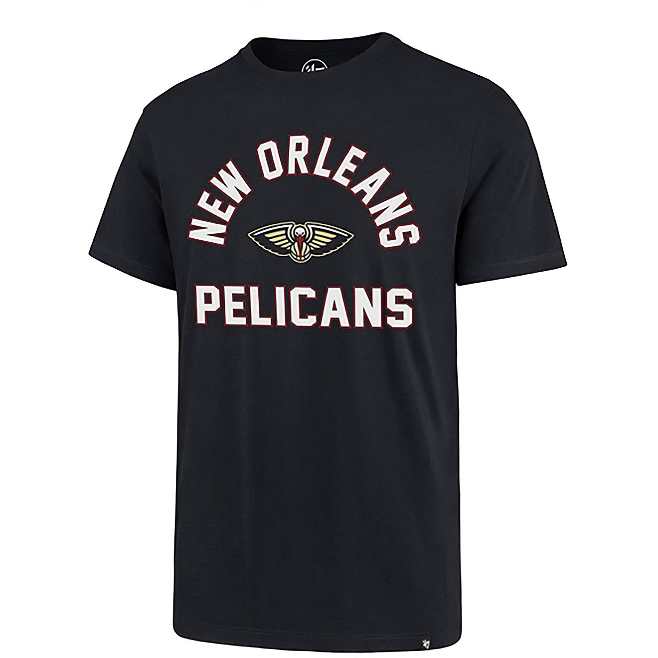 '47 Men's New Orleans Pelicans Pro Arch Super Rival T-shirt                                                                      - view number 1