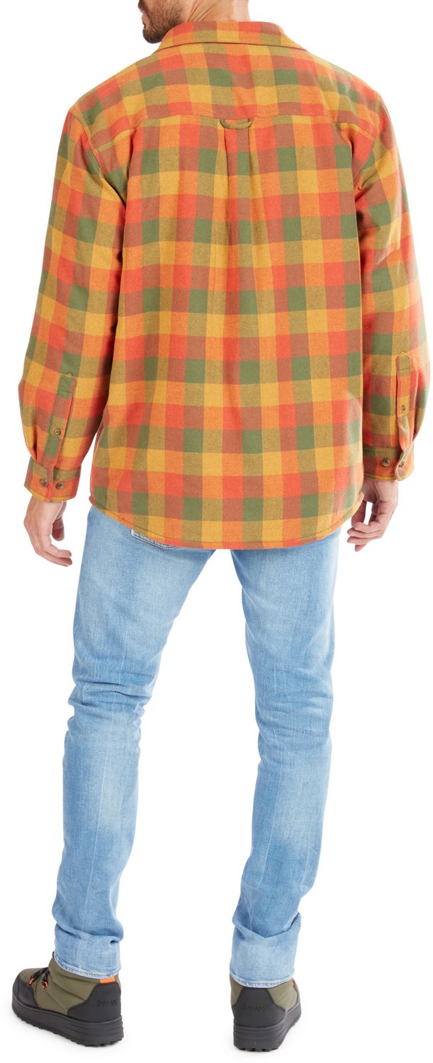 Smith's Workwear Men's Sherpa Lined Flannel Shirt Jacket - view number 2