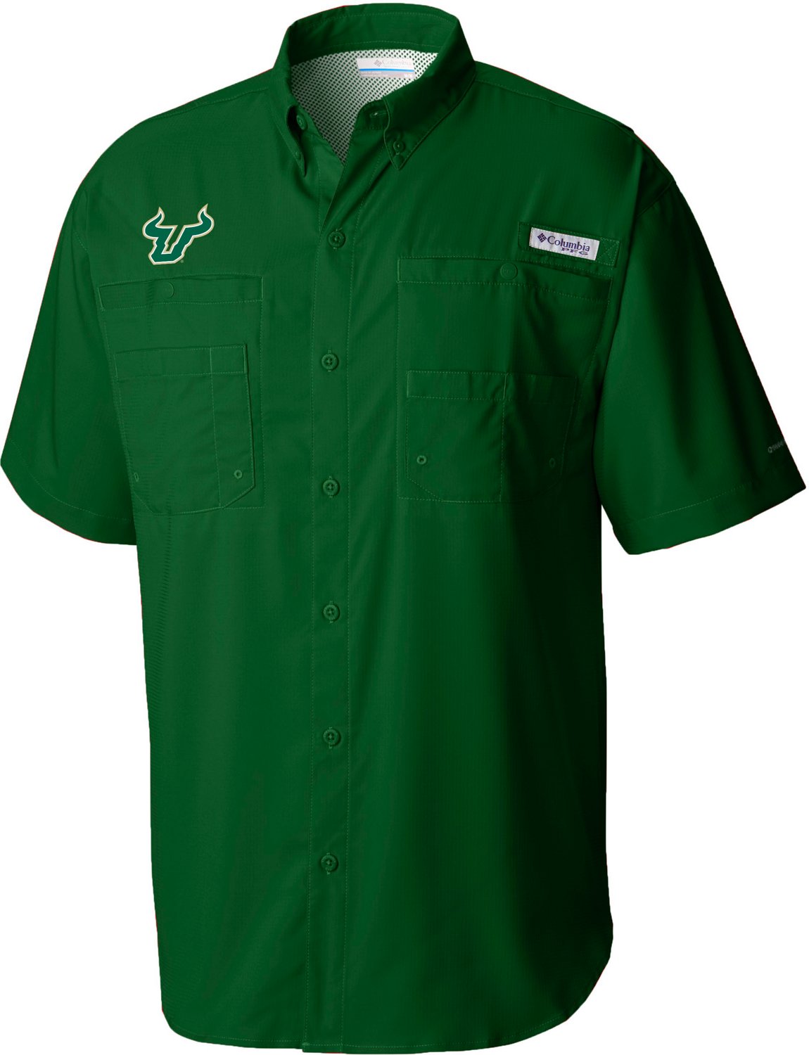 Columbia Sportswear Men's University of South Florida Tamiami Fishing Shirt
