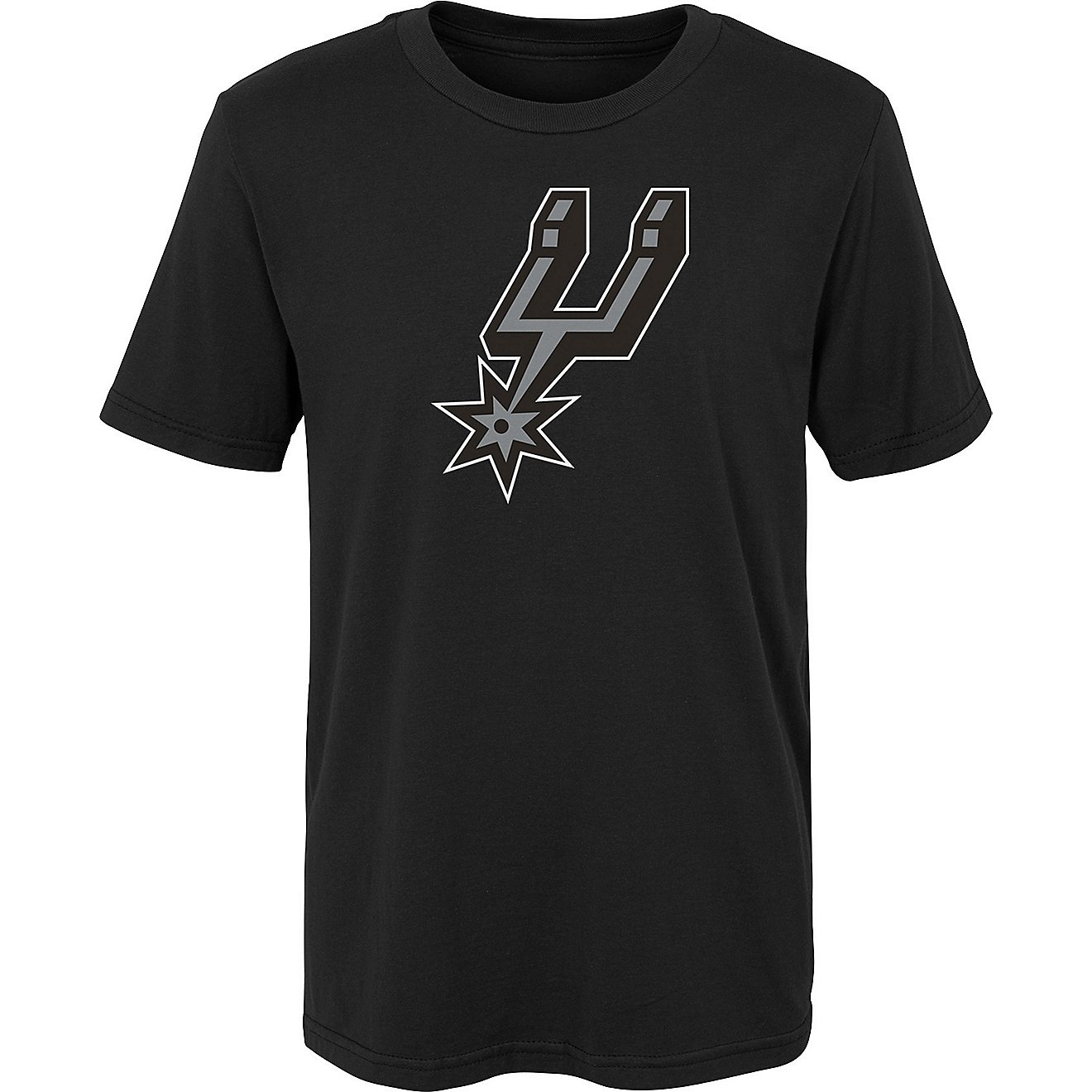 Outerstuff Boys' San Antonio Spurs Primary Logo Graphic T-shirt                                                                  - view number 1