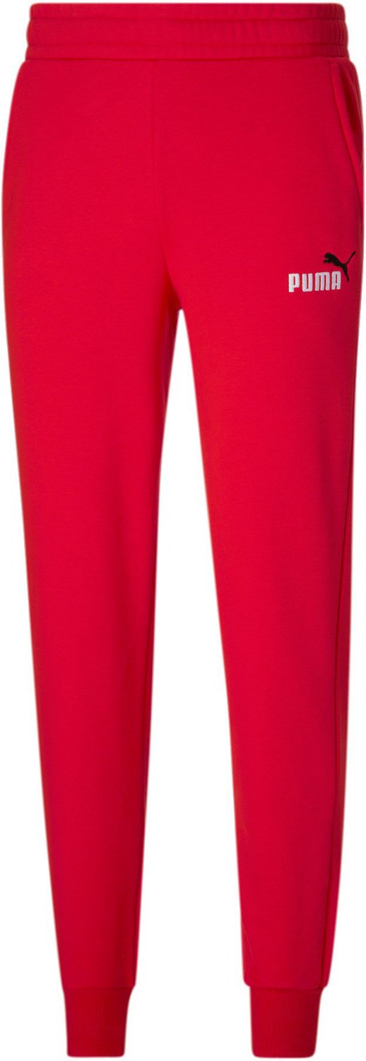 PUMA Men's Essential+ Embroidery Logo Fleece Sweatpants