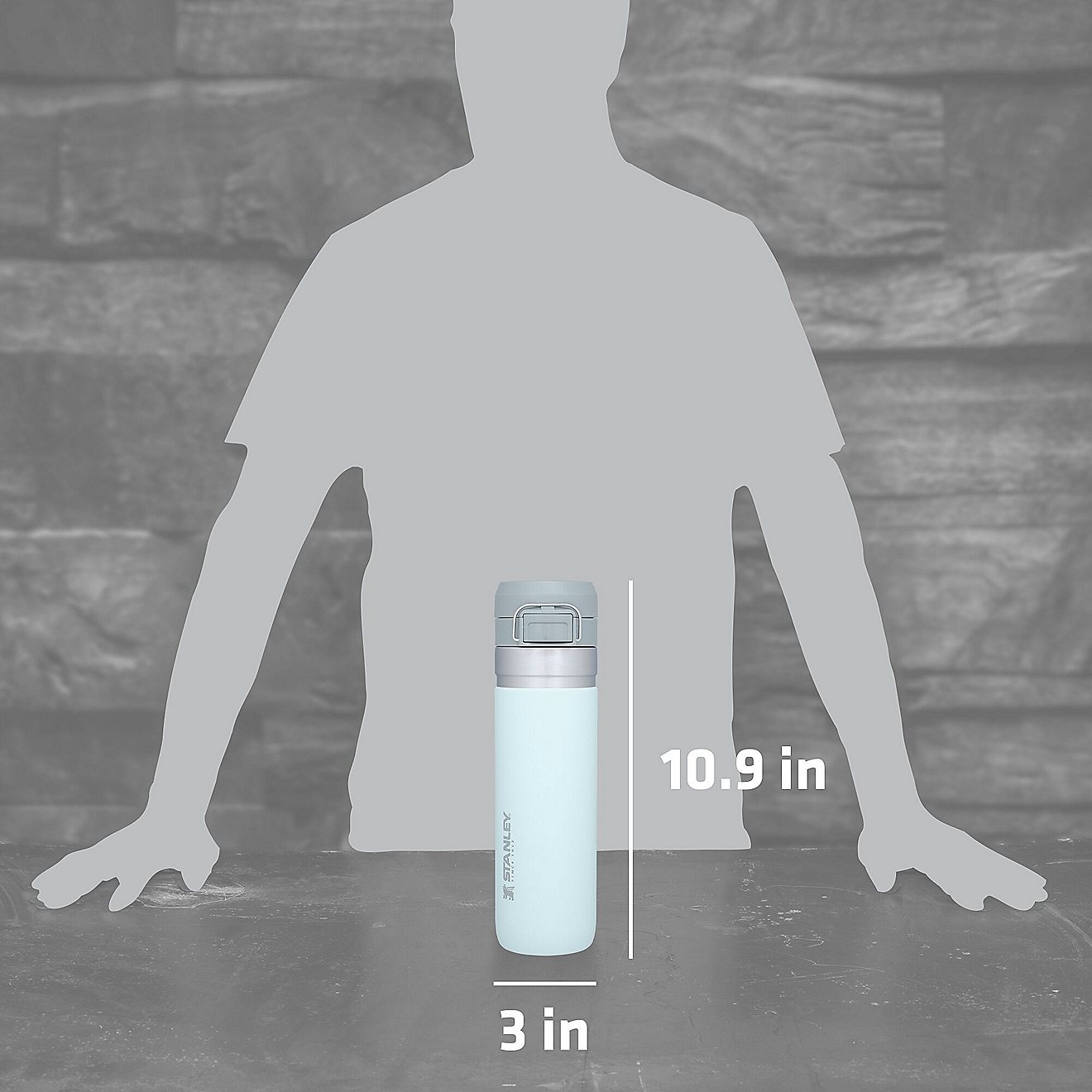 Stanley The Quick Flip Go 24 oz Water Bottle                                                                                     - view number 3