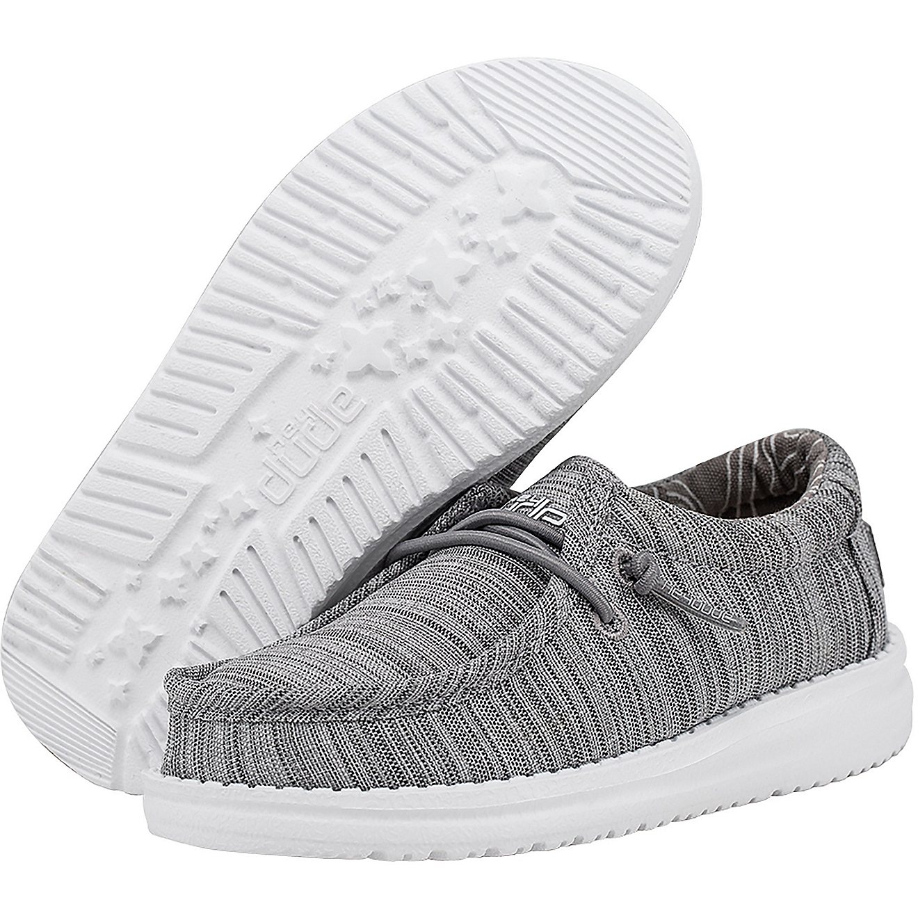 Hey Dude Boys' Wally Linen Stone Slip-Ons                                                                                        - view number 6