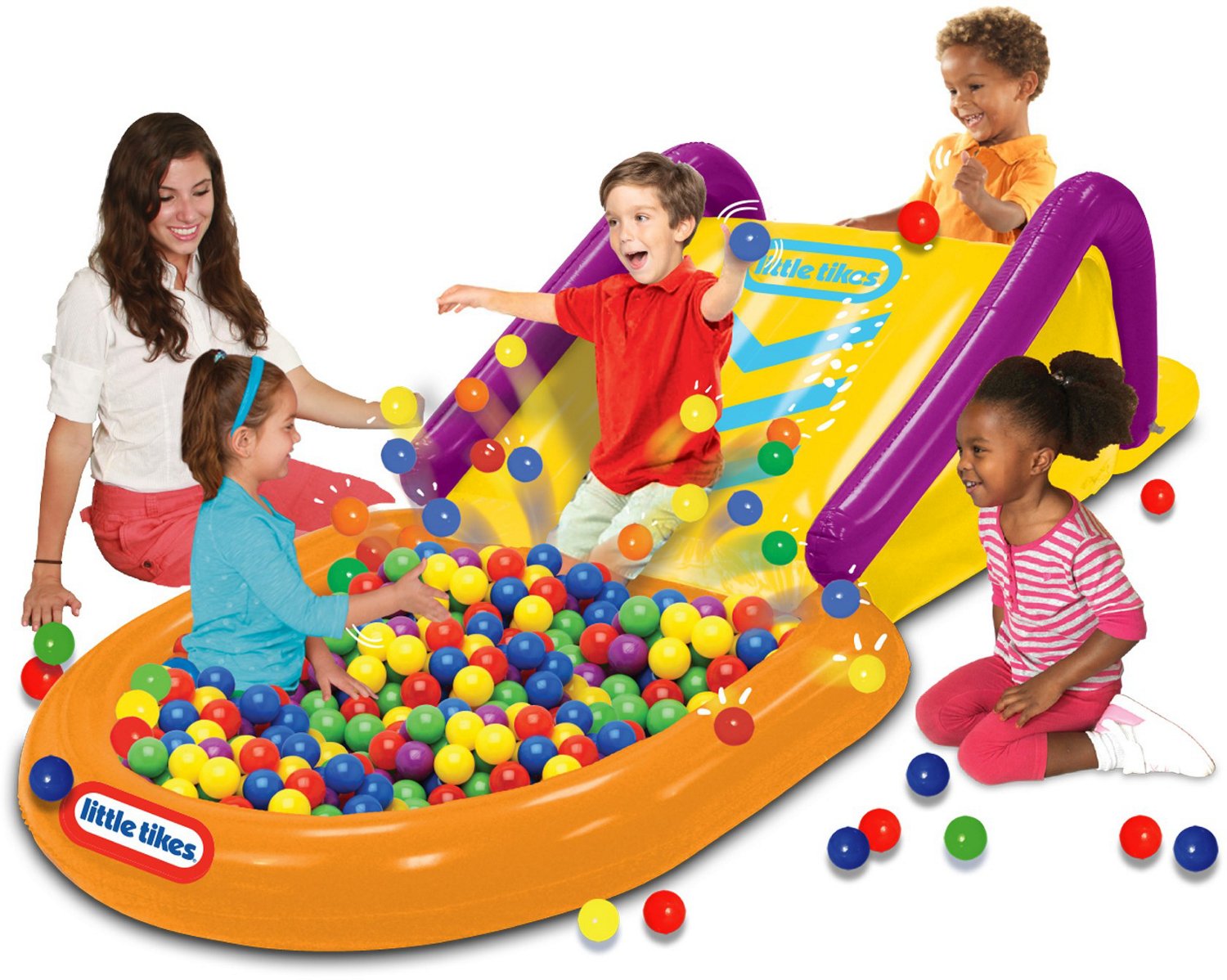 Little Tikes Slide & Splash Down Ball Pit