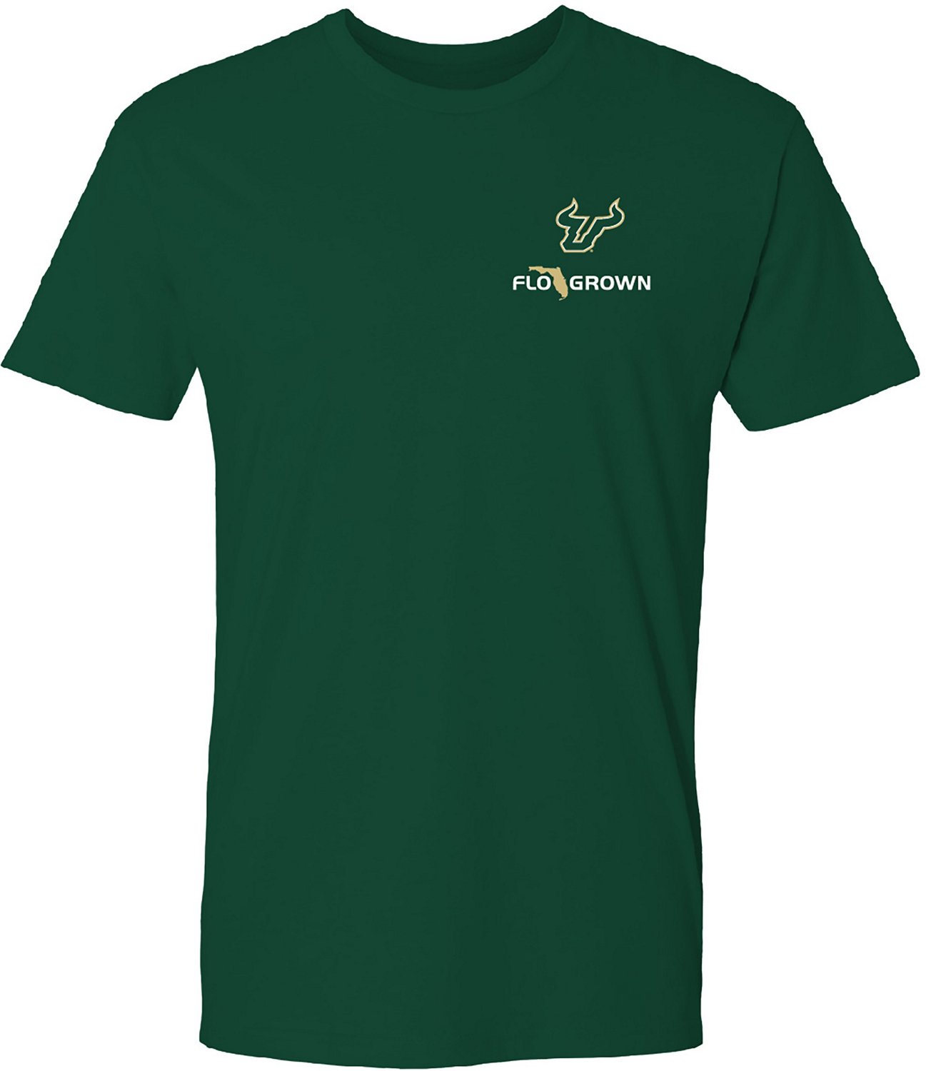 FLOGROWN Men's University of South Florida Washed Flag T-shirt - view number 2