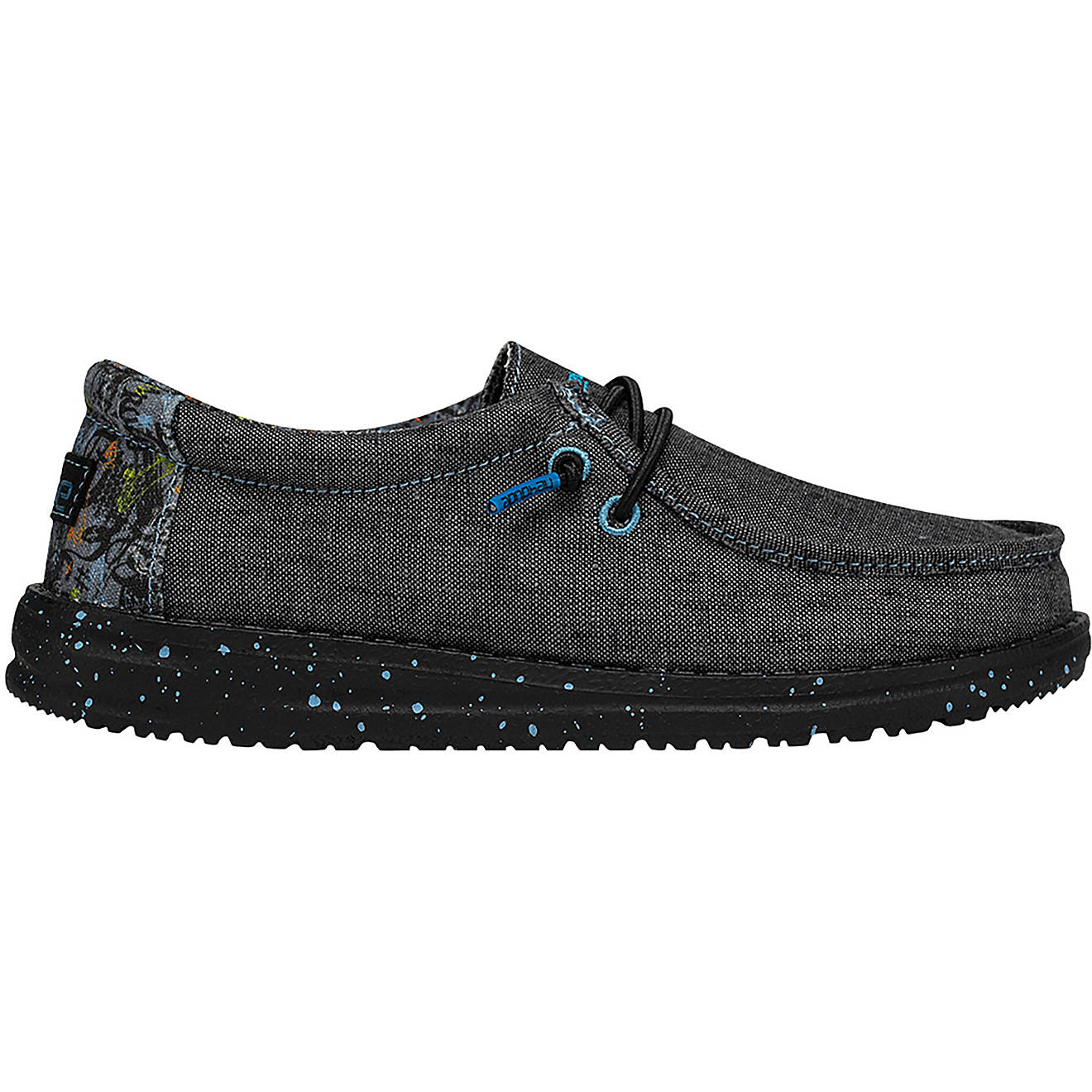 Hey Dude Boys' Wally Chambray Wave Ride Slip-Ons                                                                                 - view number 1