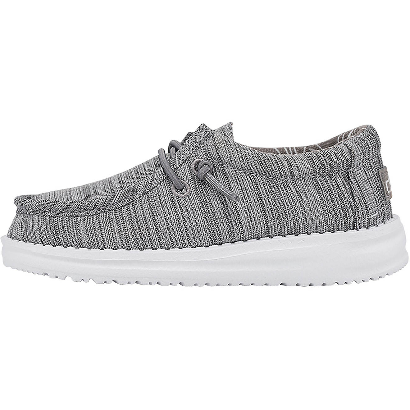 Hey Dude Boys' Wally Linen Stone Slip-Ons                                                                                        - view number 1