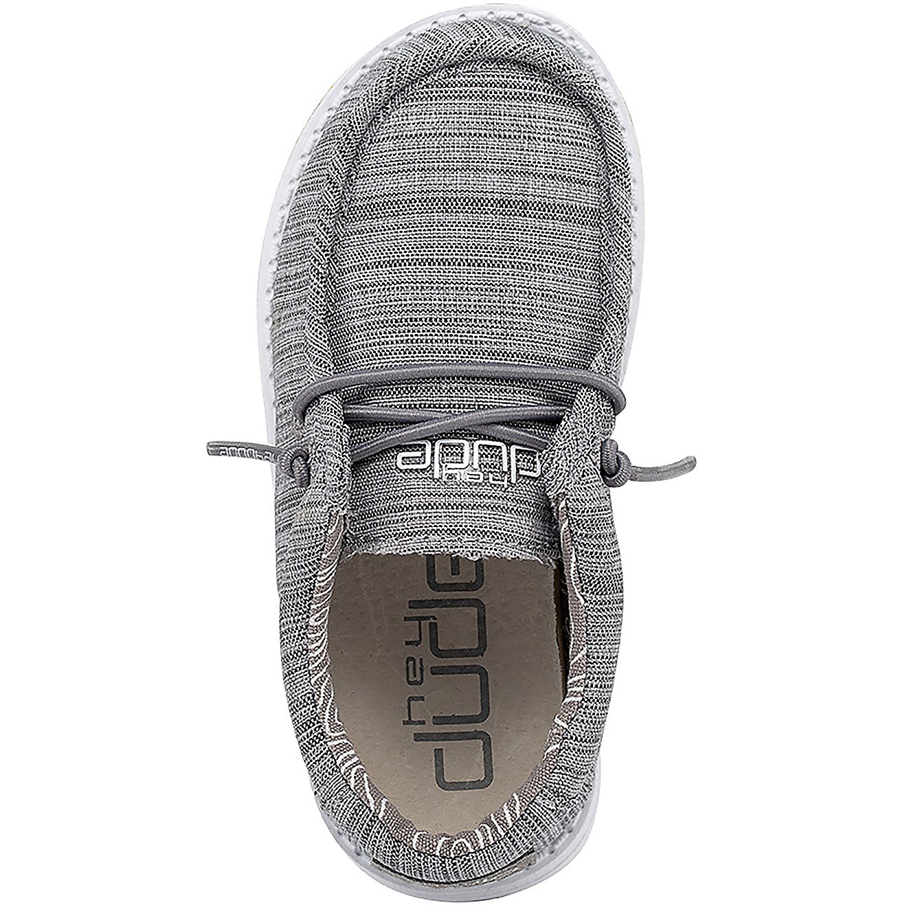 Hey Dude Boys' Wally Linen Stone Slip-Ons                                                                                        - view number 5