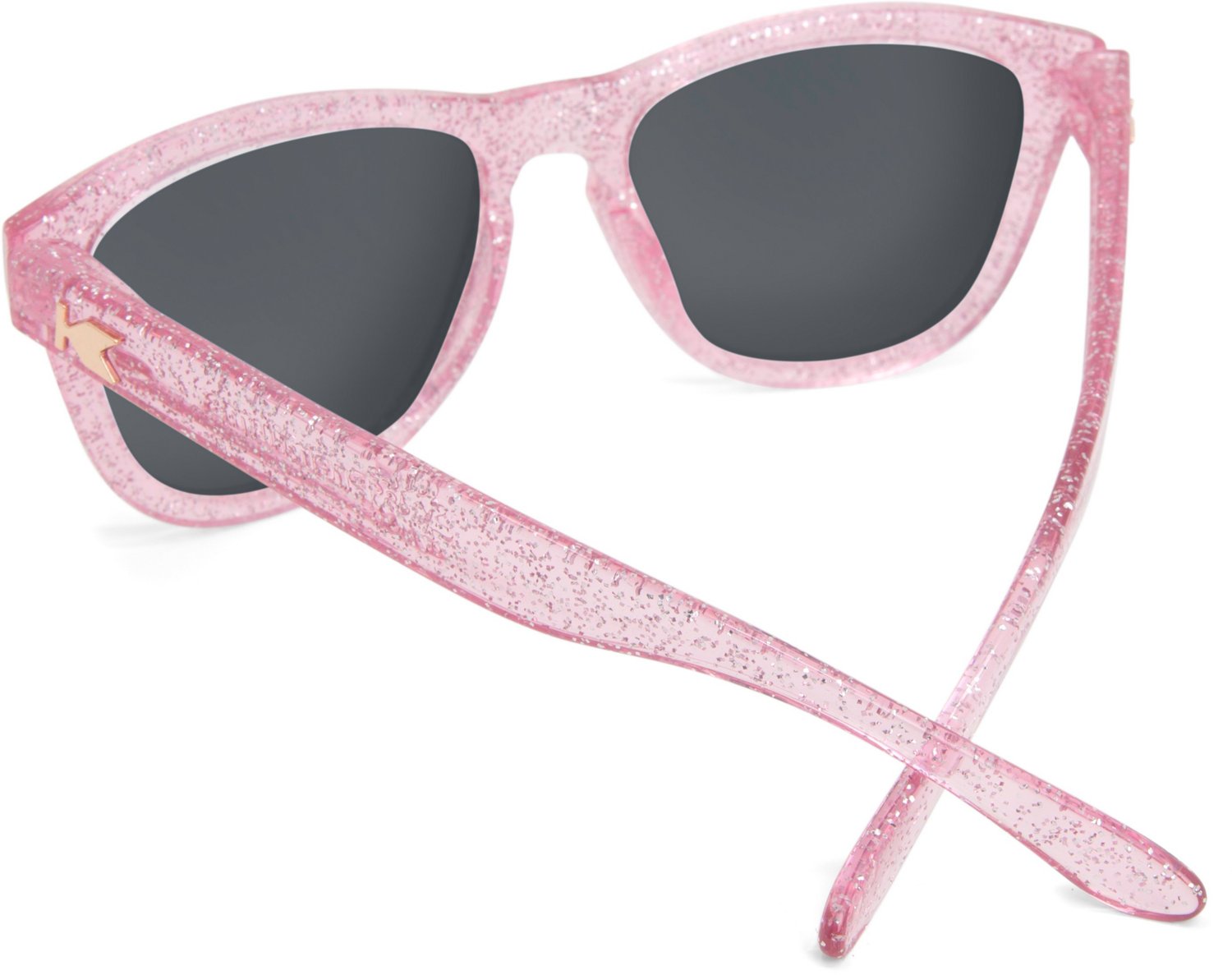 Knockaround Kids’ Pink Sparkle Premiums Sunglasses                                                                             - view number 4