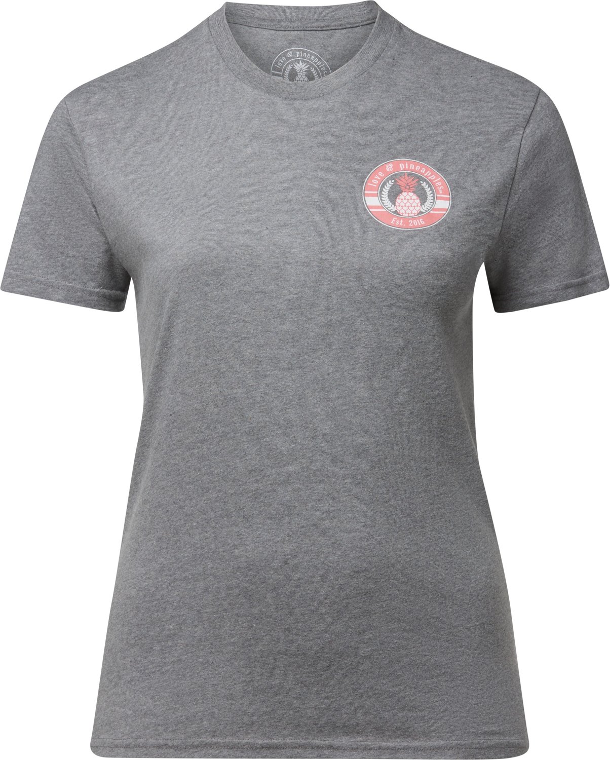 Love & Pineapples Women's Gradient Circle Logo T-shirt - view number 2