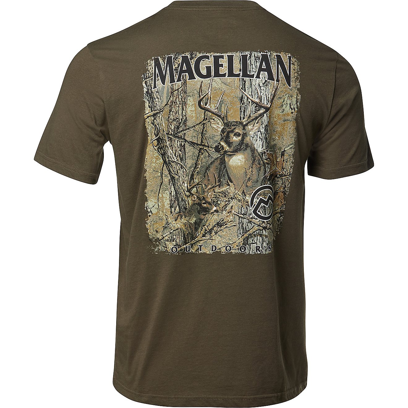 Magellan Outdoors Men's Deer Camo T-shirt                                                                                        - view number 1