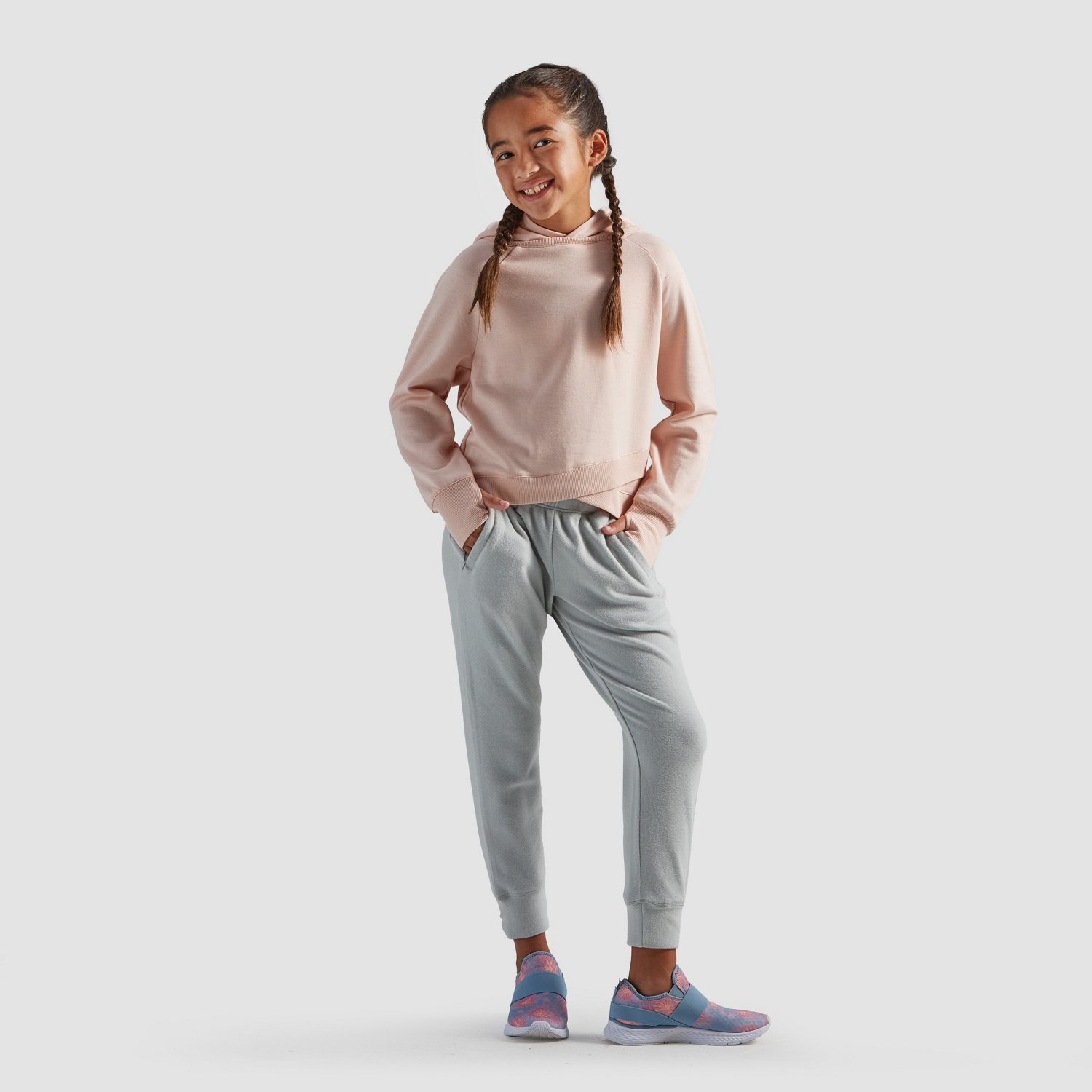 Girls best sale knit joggers