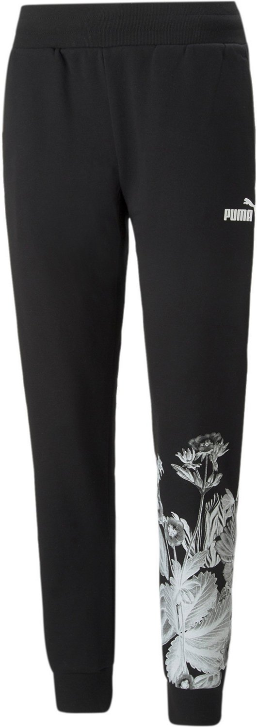 PUMA Women's Essentials+ Frozen Flower Graphic Sweatpants