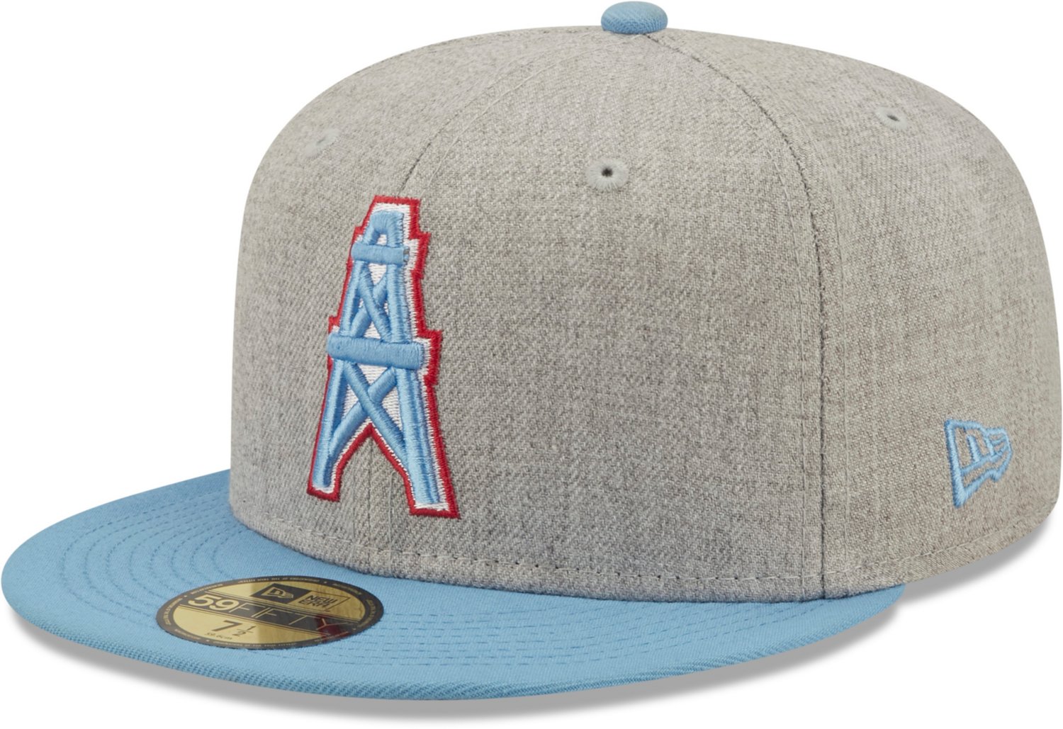 New Era Houston Oilers Heather Patch 59FIFTY Cap - view number 1