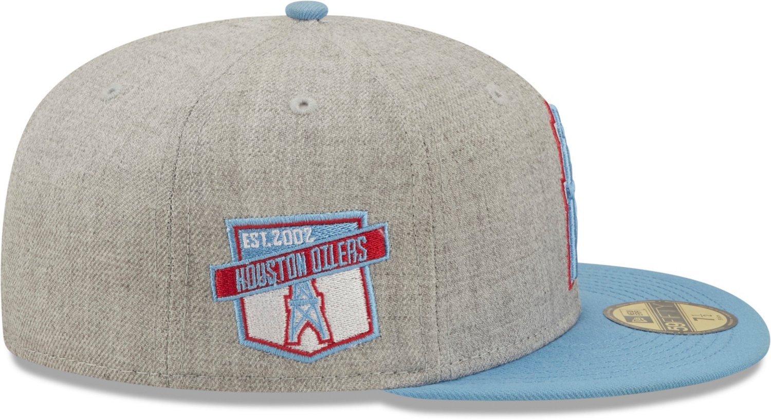New Era Houston Oilers Heather Patch 59FIFTY Cap - view number 4