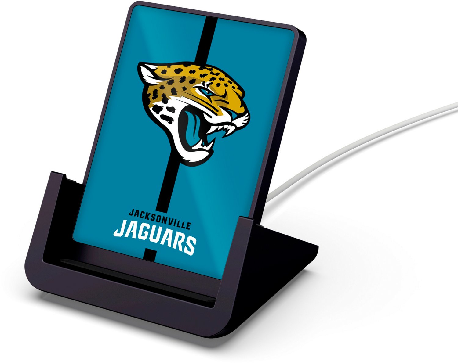 Mizco Jacksonville Jaguars Wireless Charging Phone Stand Academy