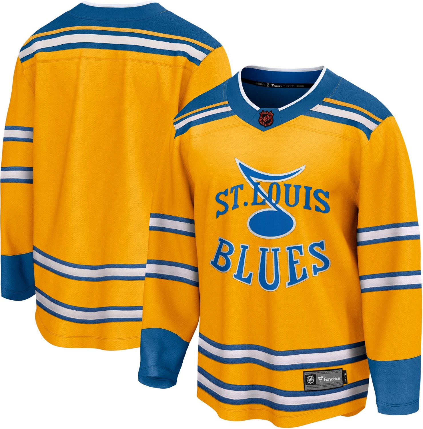 Fanatics Men's St. Louis Blues Reverse Retro '22 Breakaway Jersey