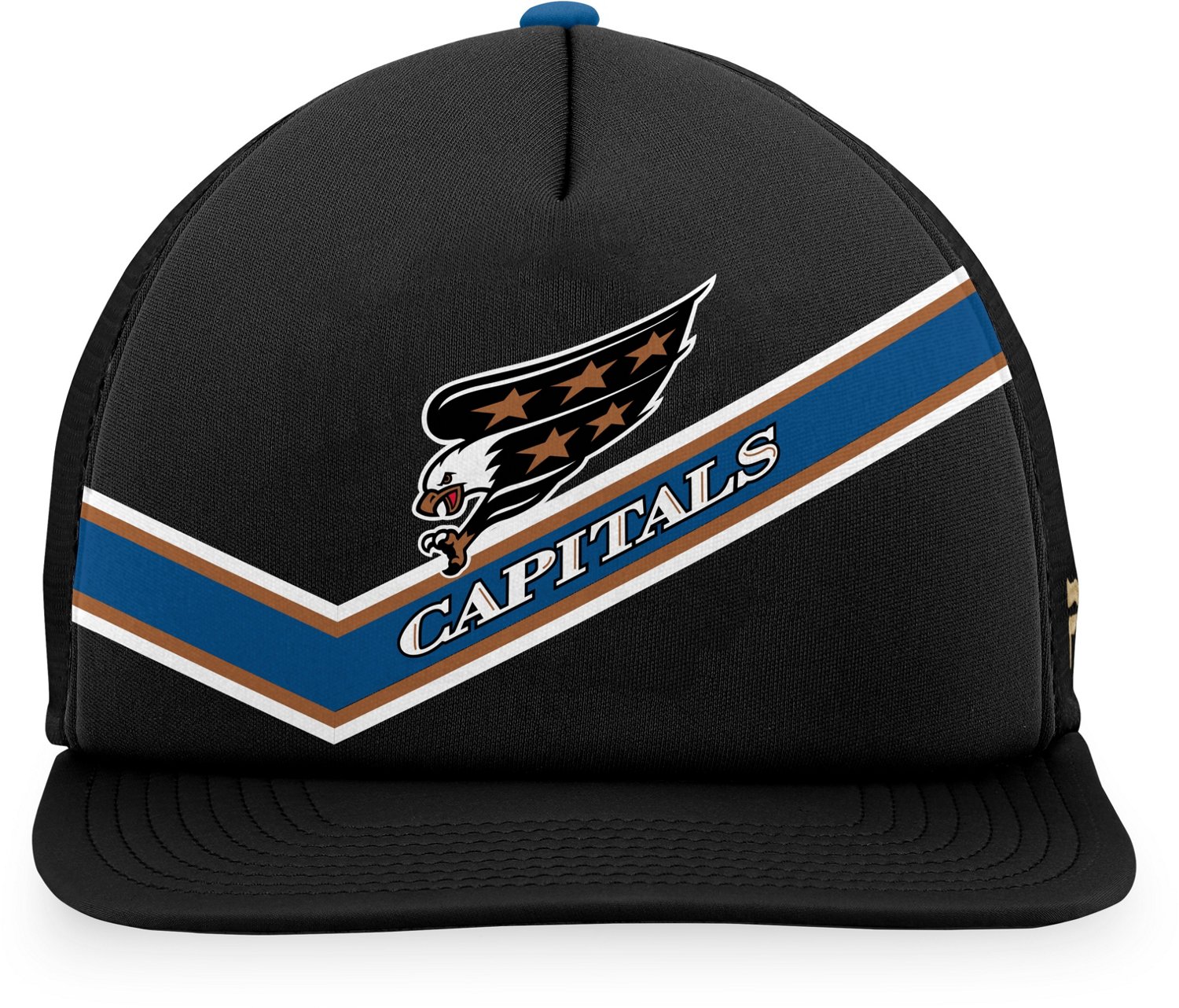 Fanatics Men's Washington Capitals Confidential Program Foam Front Trucker Cap                                                   - view number 2