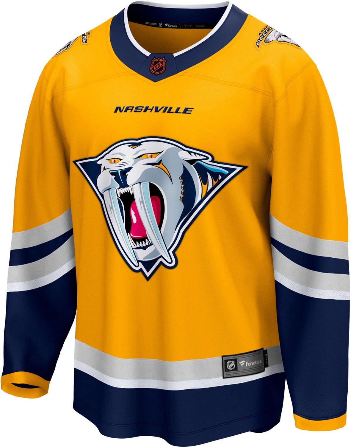 Nashville Predators + Tennessee Titans alternate jersey