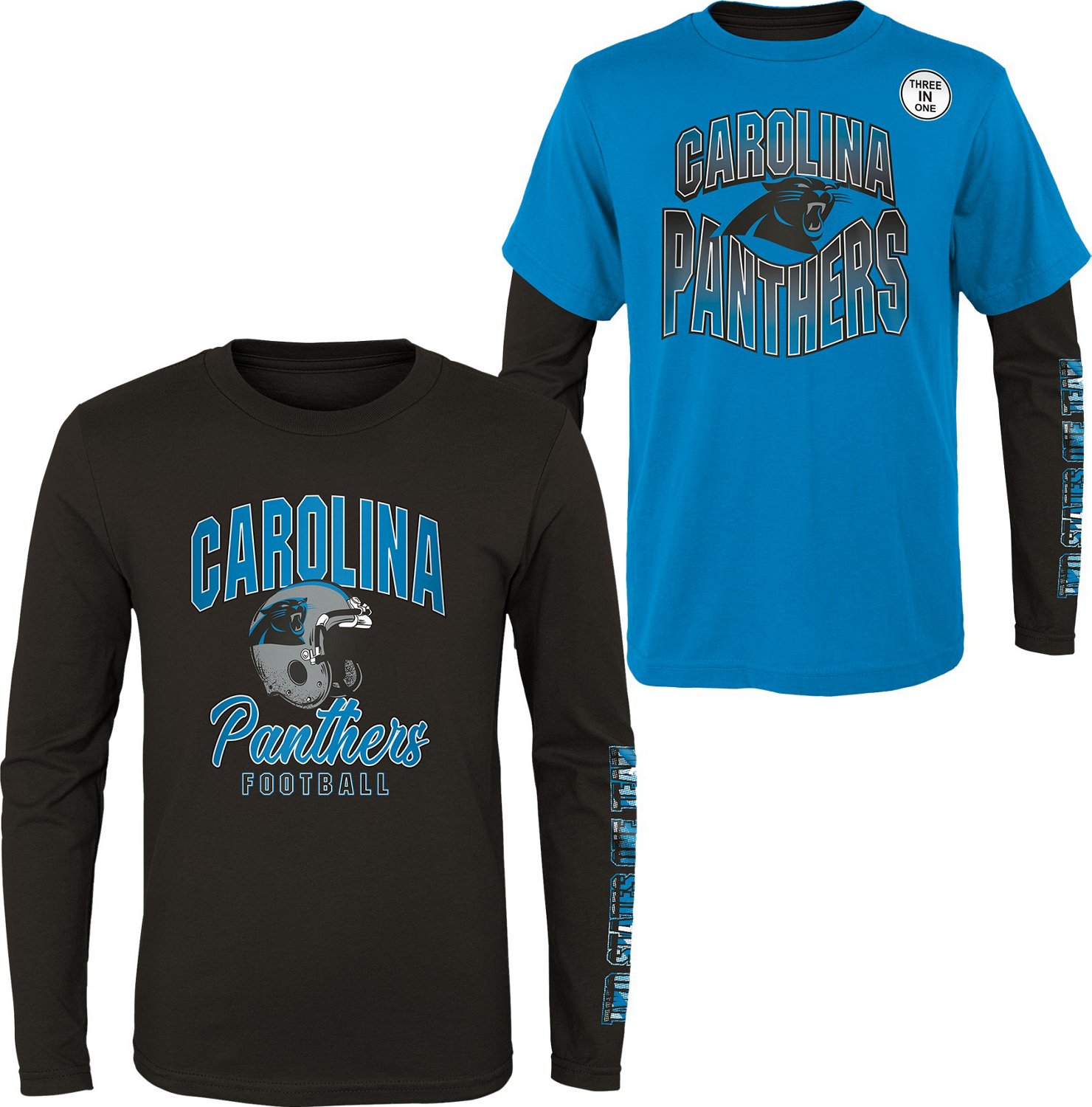 New Era Apparel Women's Carolina Panthers Sublimated Blue