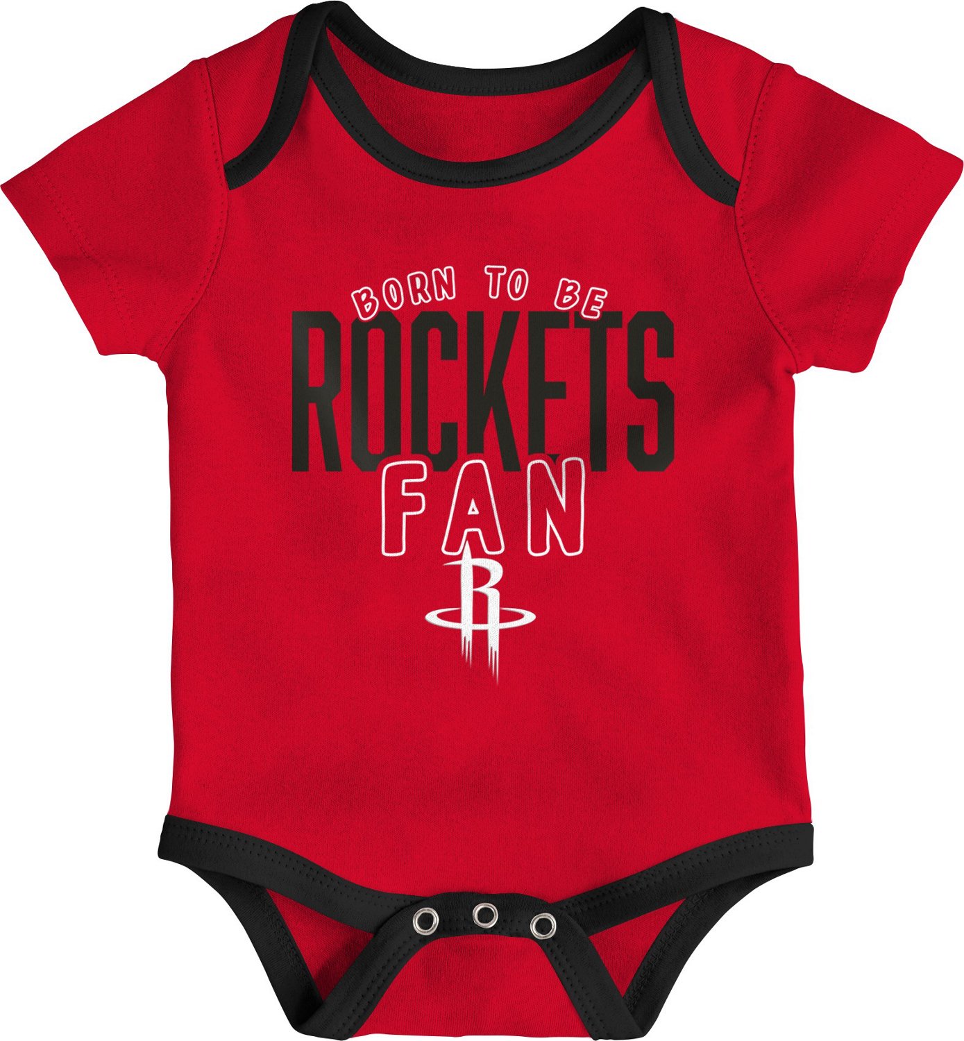 Outerstuff Infants’ Houston Rockets Game Time Creeper Set 3-Pack                                                               - view number 4