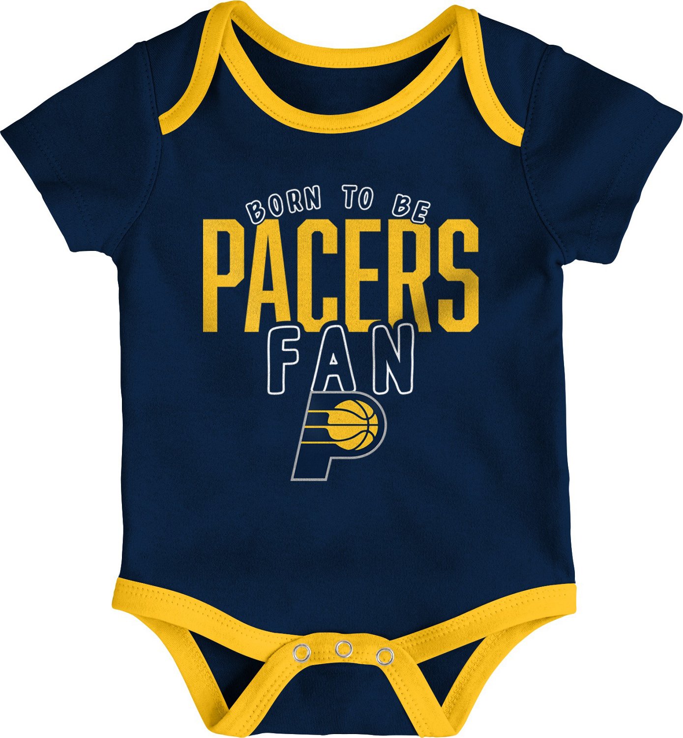 Outerstuff Infants’ Indiana Pacers Game Time Creeper Set 3-Pack - view number 4