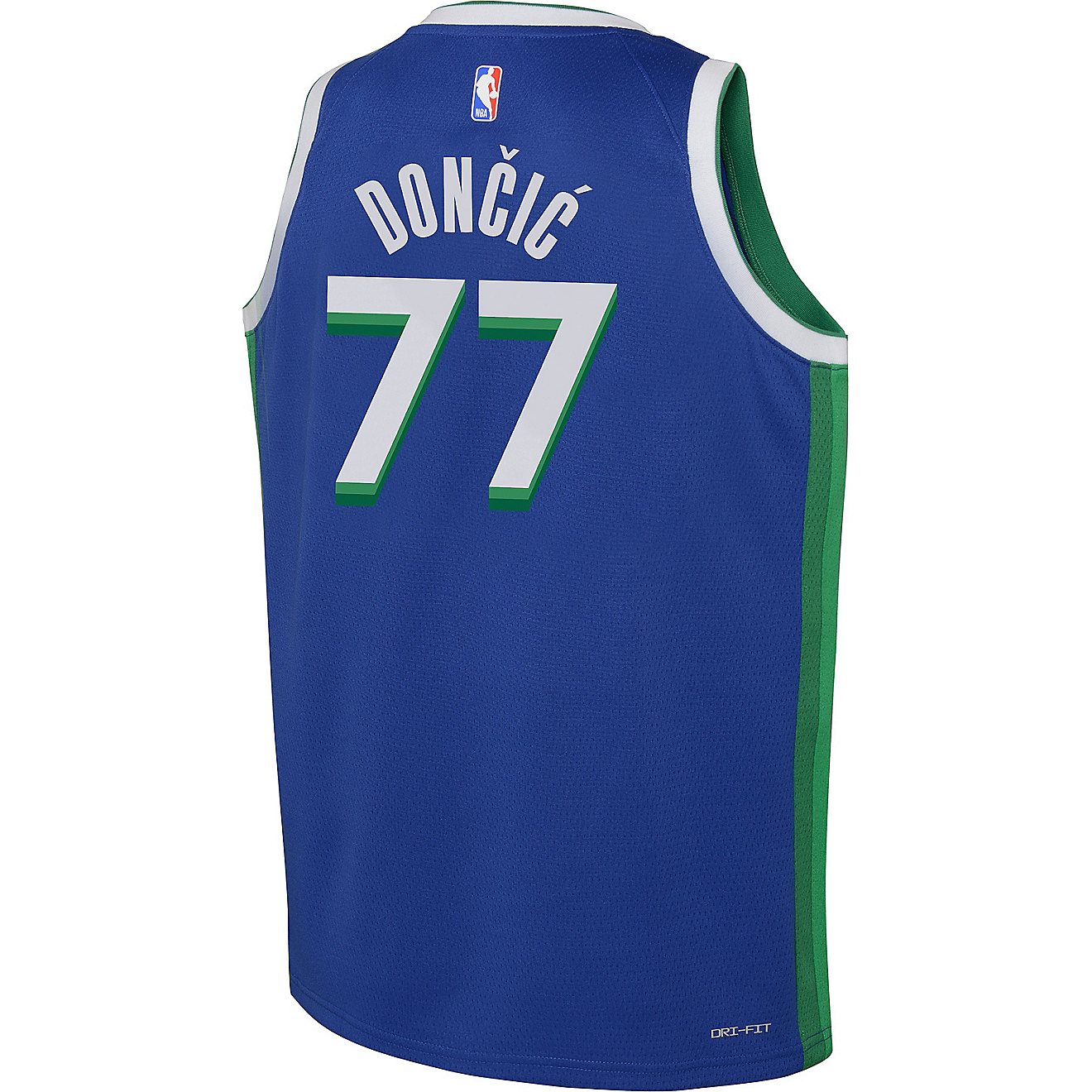 Nike Boys' Dallas Mavericks Luka Dončić #77 City Edition Swingman ...