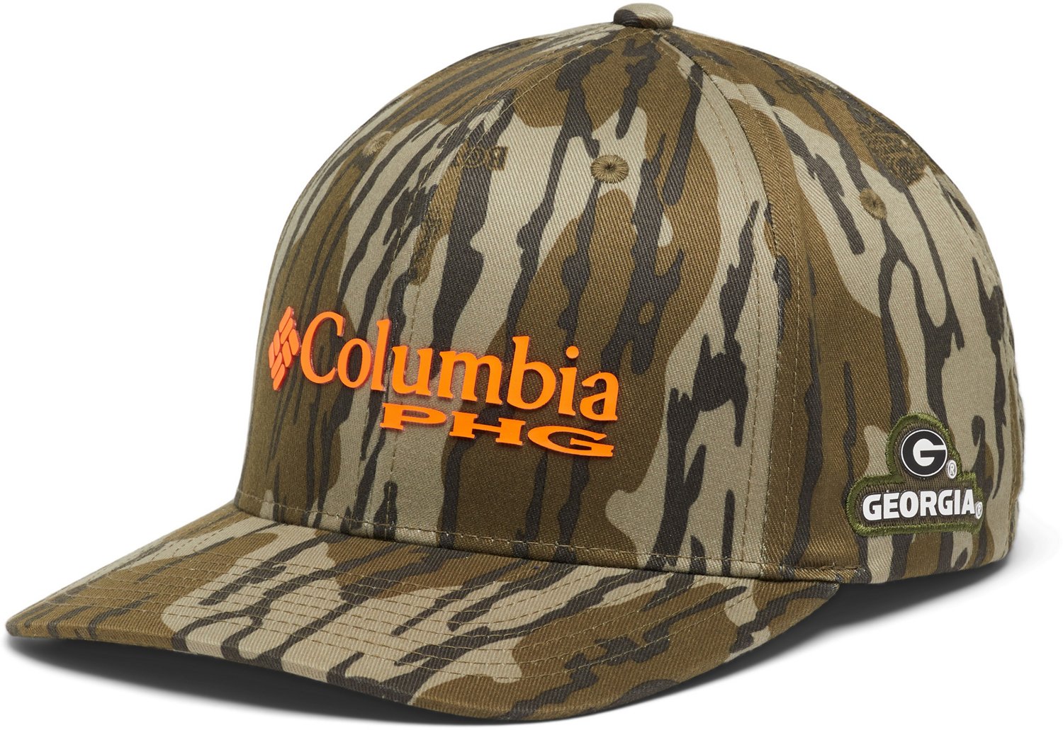 Columbia Sportswear Men’s University of Georgia Collegiate PHG Camo Ball Cap