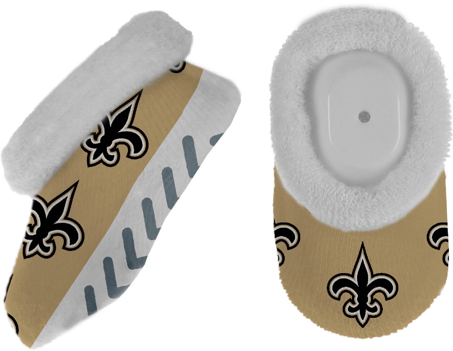 For Bare Feet Infants New Orleans Saints Forever Fan Booties