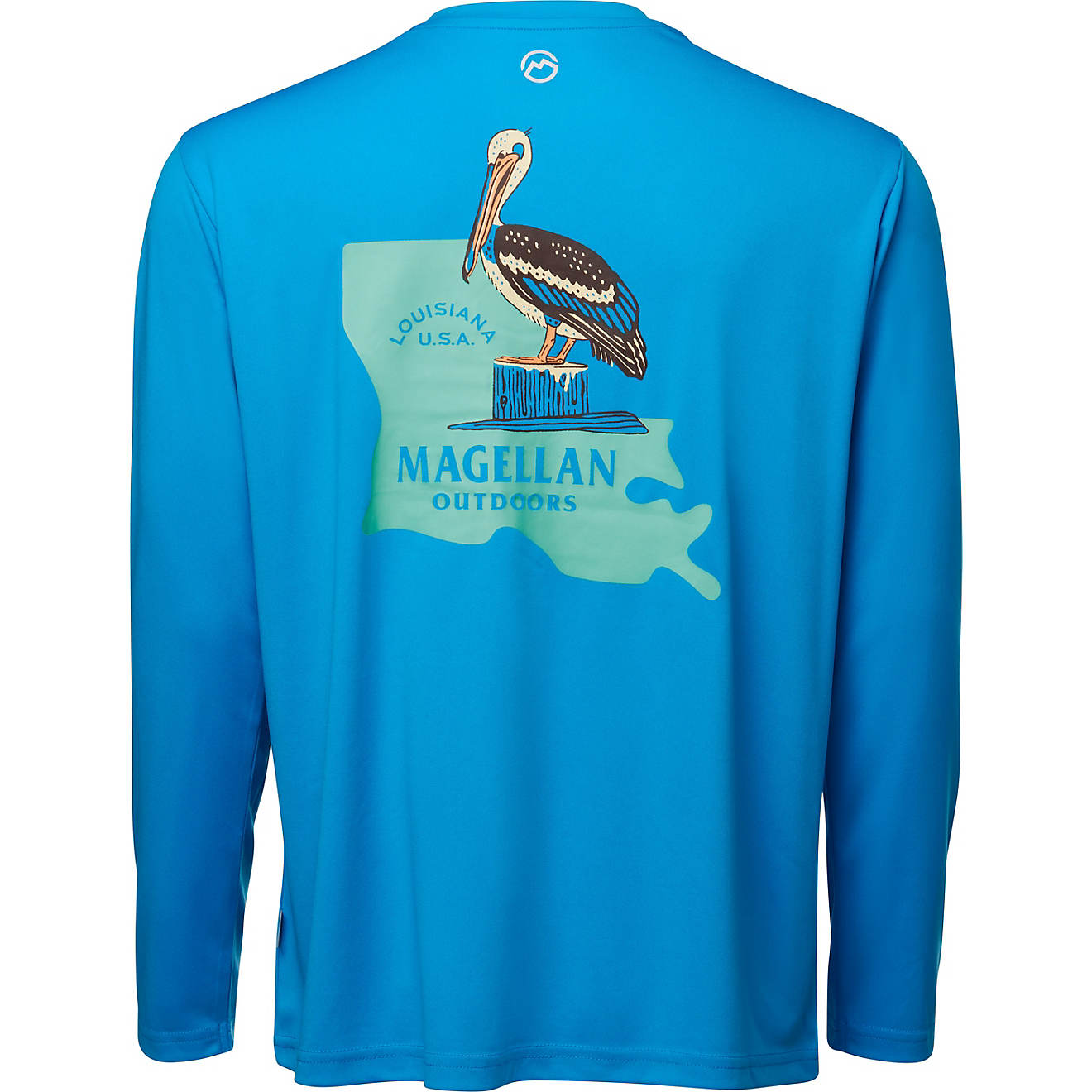 Magellan Men's Local State GFX Louisiana Long Sleeve T-shirt                                                                     - view number 1