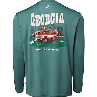 Magellan Men's Local State GFX Georgia Long Sleeve T-shirt                                                                      