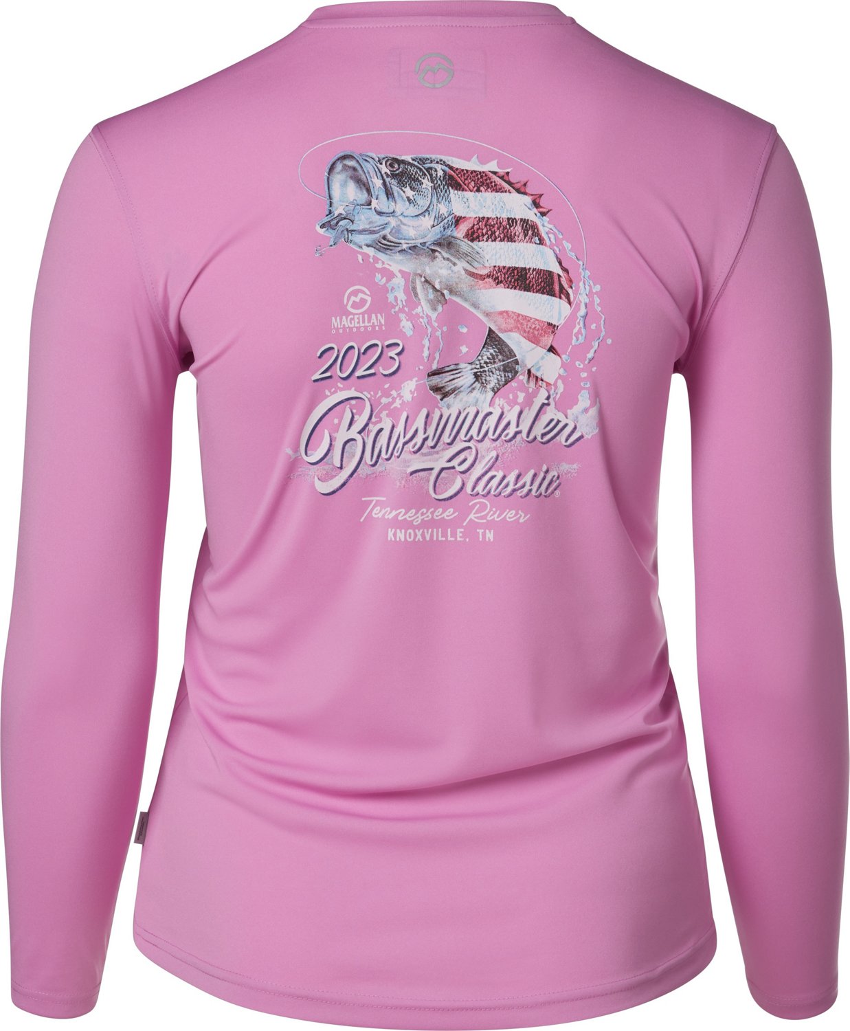 Zman Pink Ladies Long Sleeve Tournament Fishing Shirt with Collar