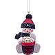 Forever Collectibles University of Georgia Snowman Popcorn Ornament                                                              - view number 1 image