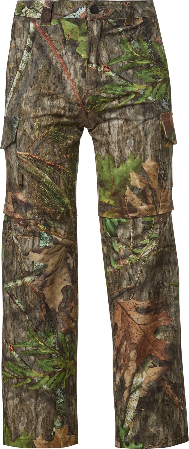 Womens Cargo Pants with Pockets Outdoor Casual Ripstop Camo