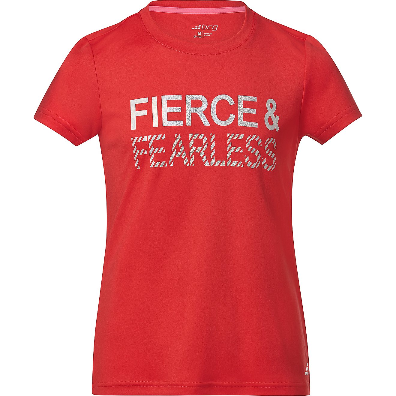 BCG Girls' Turbo Fierce Fearless T-shirt                                                                                         - view number 1