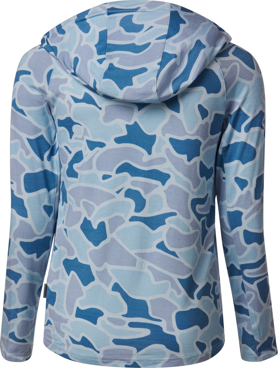Astro-logo camouflage-print hoodie