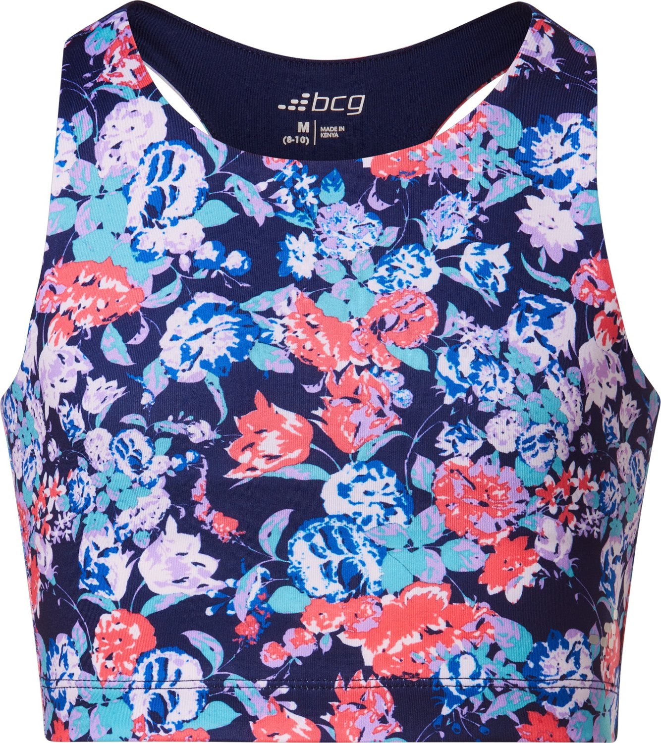BCG Girls' Printed Longline Sports Bra
