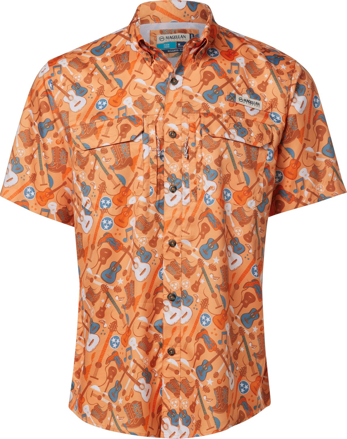 Magellan Outdoors Men's Tennessee Local State Print Shirt